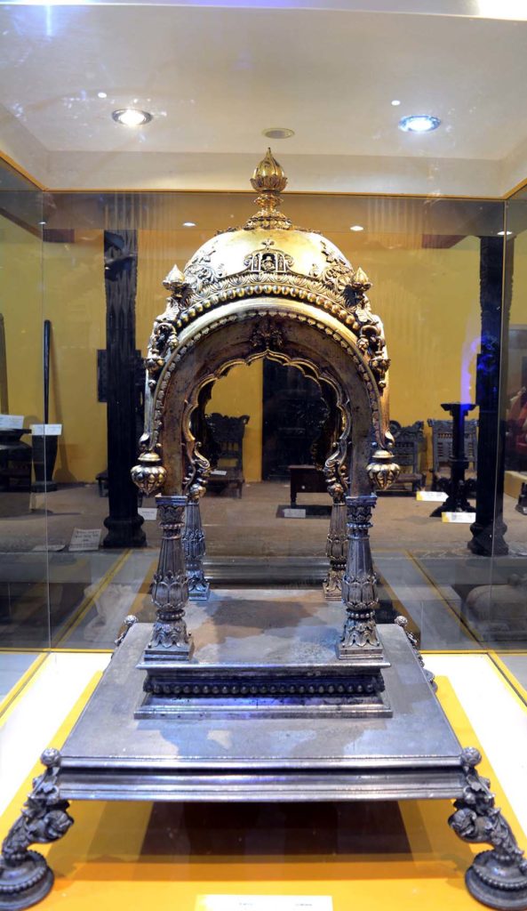 Silver Gold Thrones for our Gods Raja Dinkar Kelkar Museum, Pune
