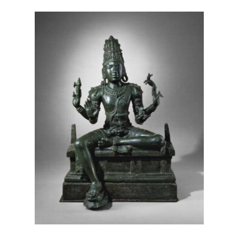 Lord Shiva Holding a Deer