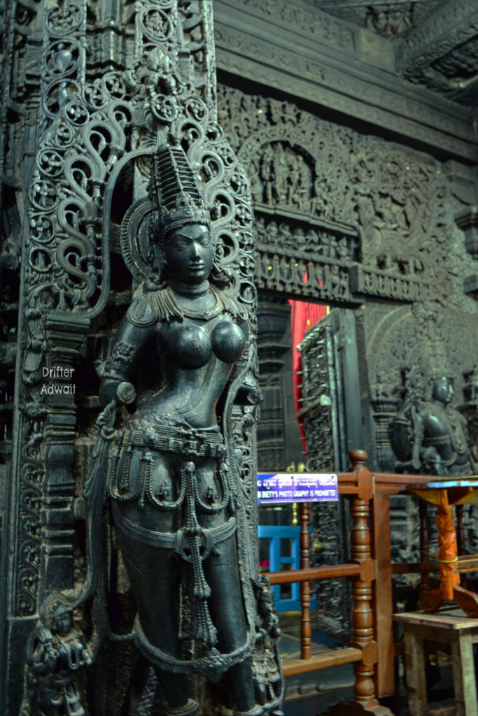Mohini Pillar at Channakeshava Temple