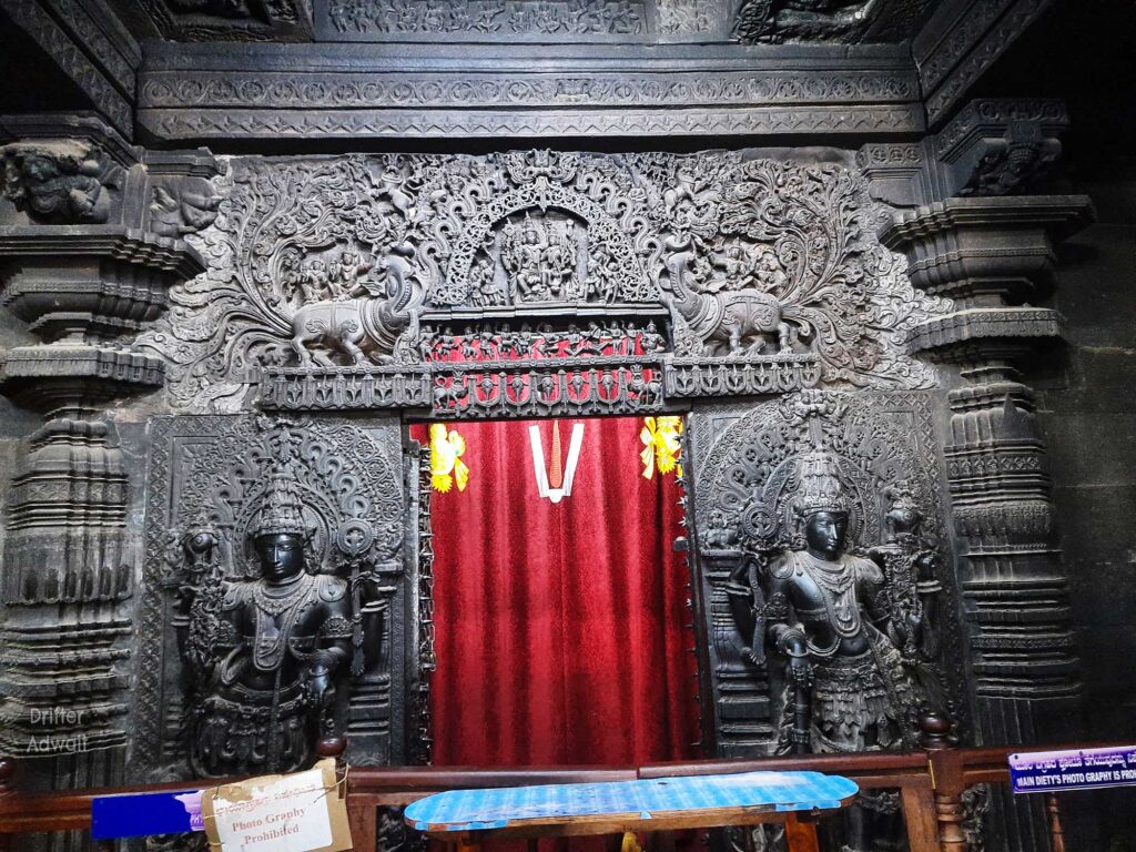 Jay VIjay Door Keepers of Chennakeshava Temple, Belur, Karnataka, India
