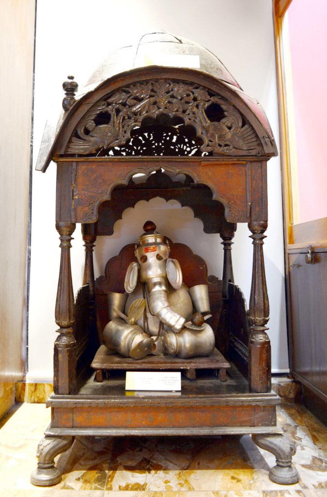 18th Century shrine with Utensil Ganesh Raja Dinkar Kelkar Museum, Pune