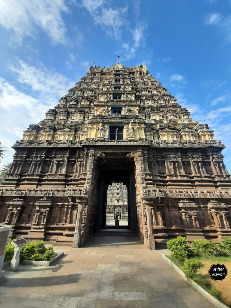 Entrance Gopuram, Jalakanteshwar Temple