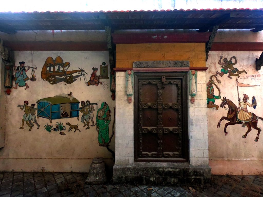 Maratha styled wall paintings