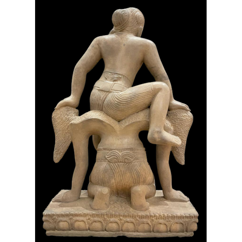 Bhima Killing Jarasandha
10th Century Cambodia
Shang Antique, Singapore.