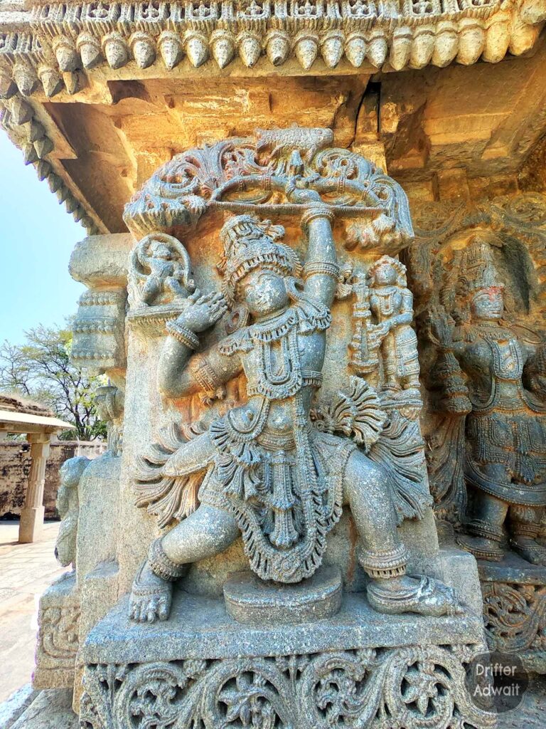 Arjun, Nuggehalli temple, Karnatak