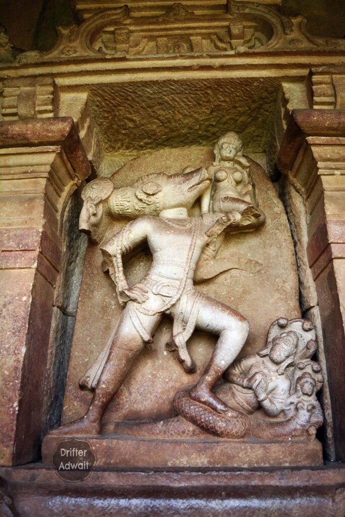 Varaha, Durga Temple, Aihole, Karnataka