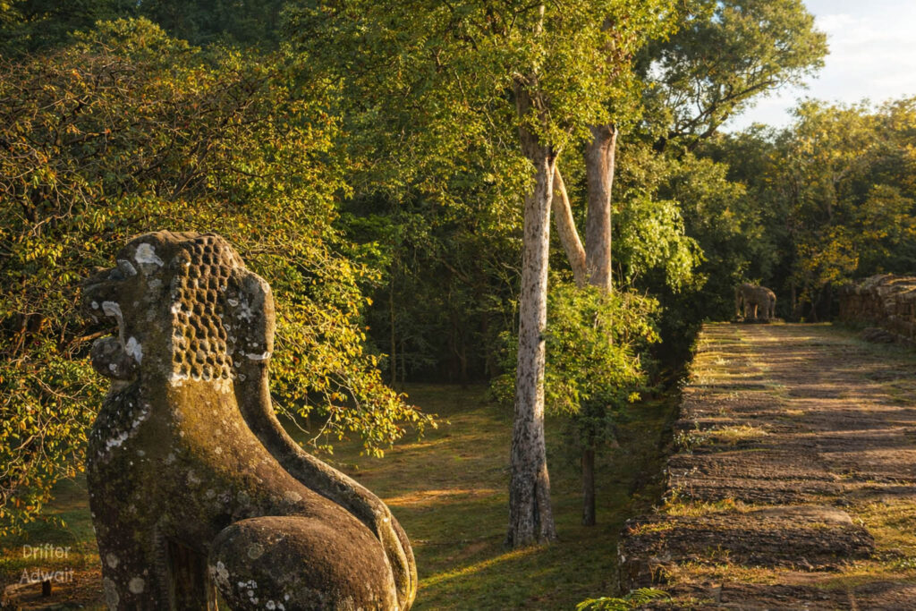 Lions and Elephants, East Mebon Temple, Cambodia
