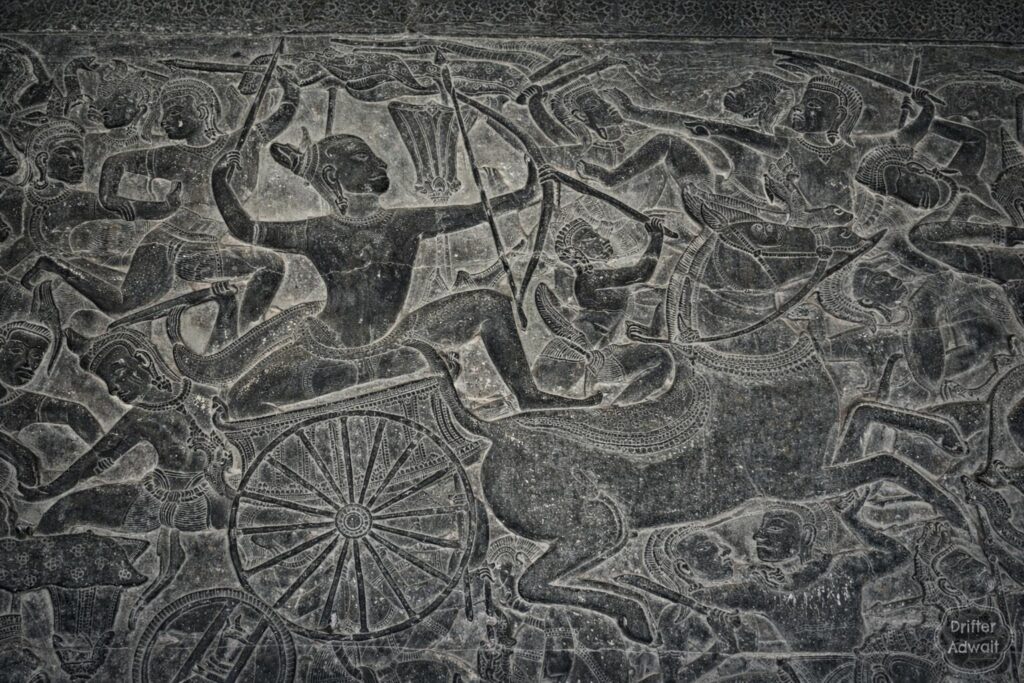 Guru Drona, Angkor Wat Temple, Siem Reap, Cambodia