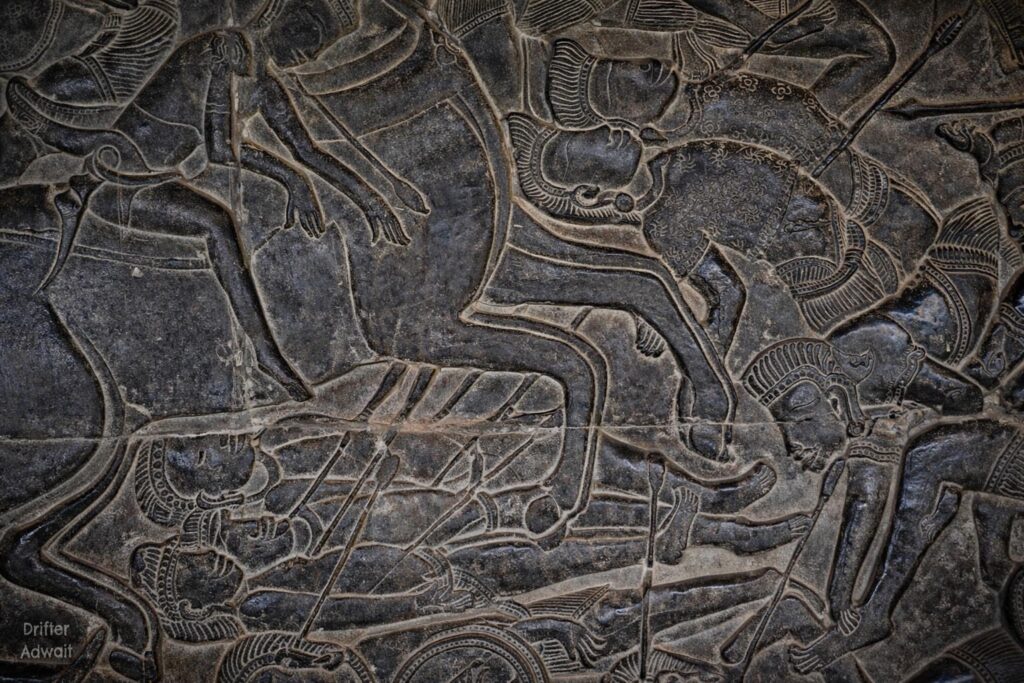 Carnage on Kurukshetra, Angkor Wat, Cambodia