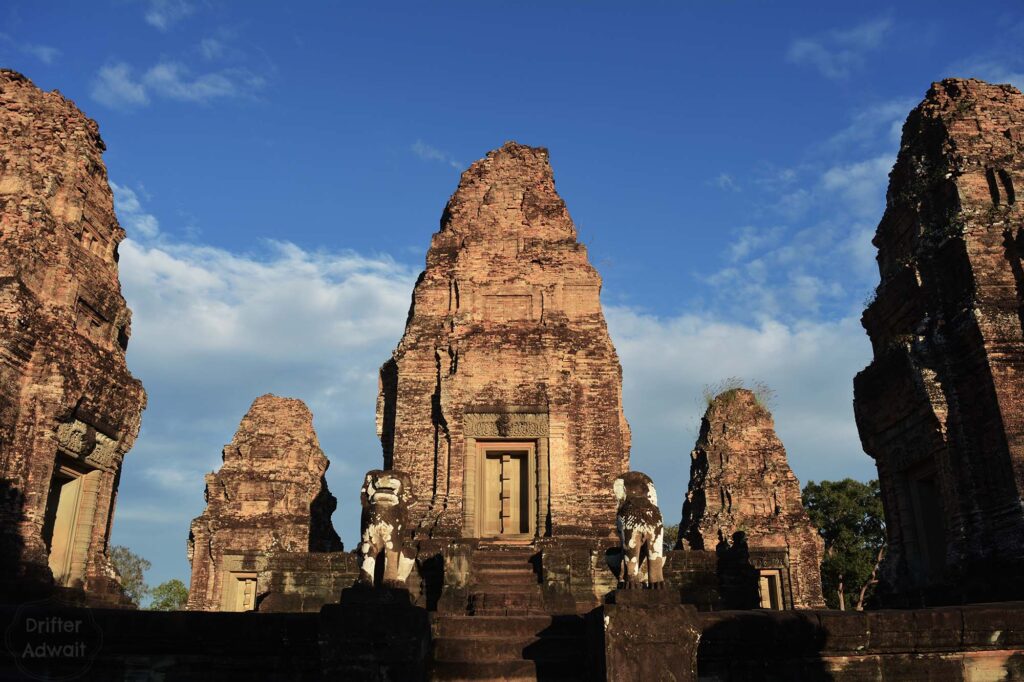 Panchaytana of East Mebon, Five Shikharas, Cambodia