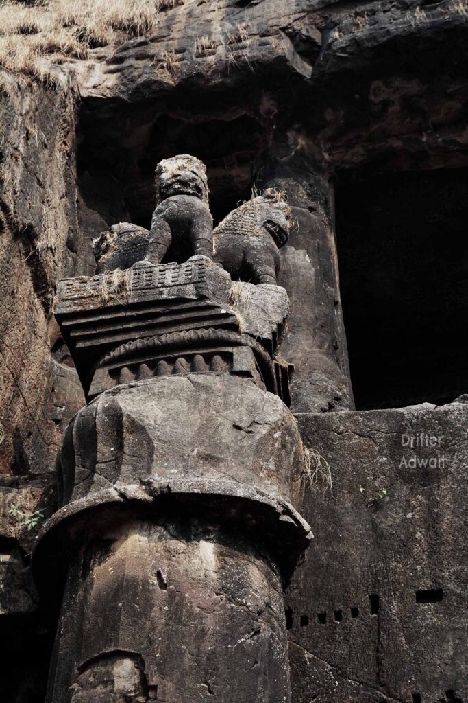Lion Pillar of Karla Cave