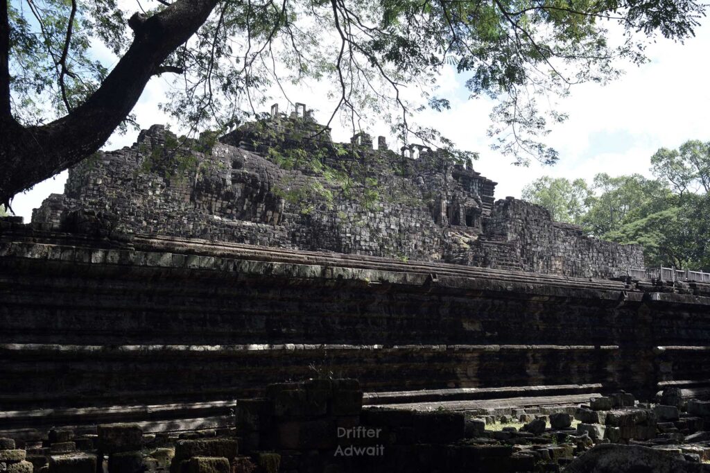 Buddha in MahaParinirvan Mudra, Baphuon Temple, Cambodia