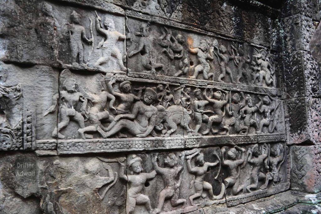 Kumbhakarna Episode, Ramayana, Baphuon temple, Cambodia