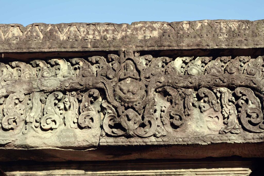 Shiv riding Kaala, East Mebon, Cambodia