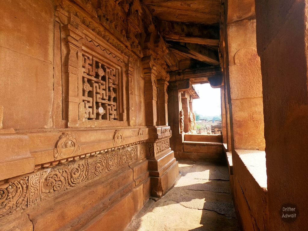 Parikrama path, Durga Temple, Aihole, Karnataka