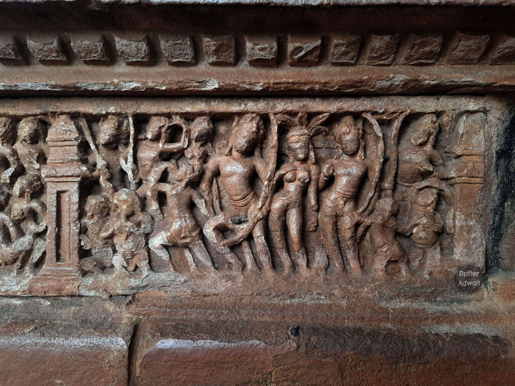 Prabhu Ram, Laxman, Sita, Durga Temple, Aihole, Karnataka