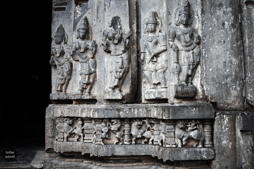 Kopeshwar Dwarpalas Kopeshwar Temple, Khidrapur, Maharashtra