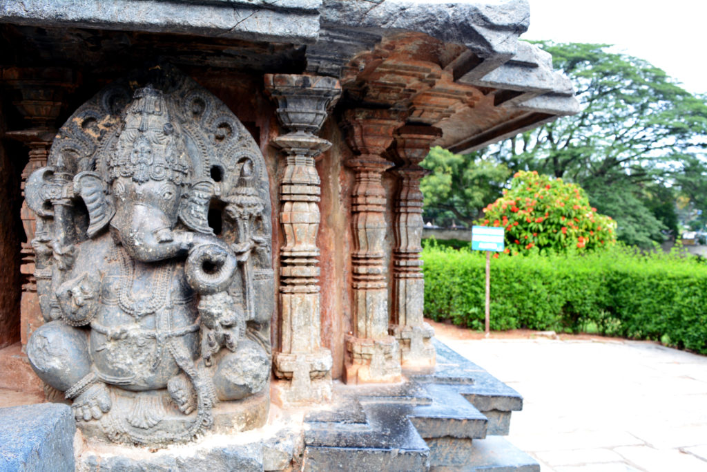 Hoysaleswara Temple, Halebeedu entrance