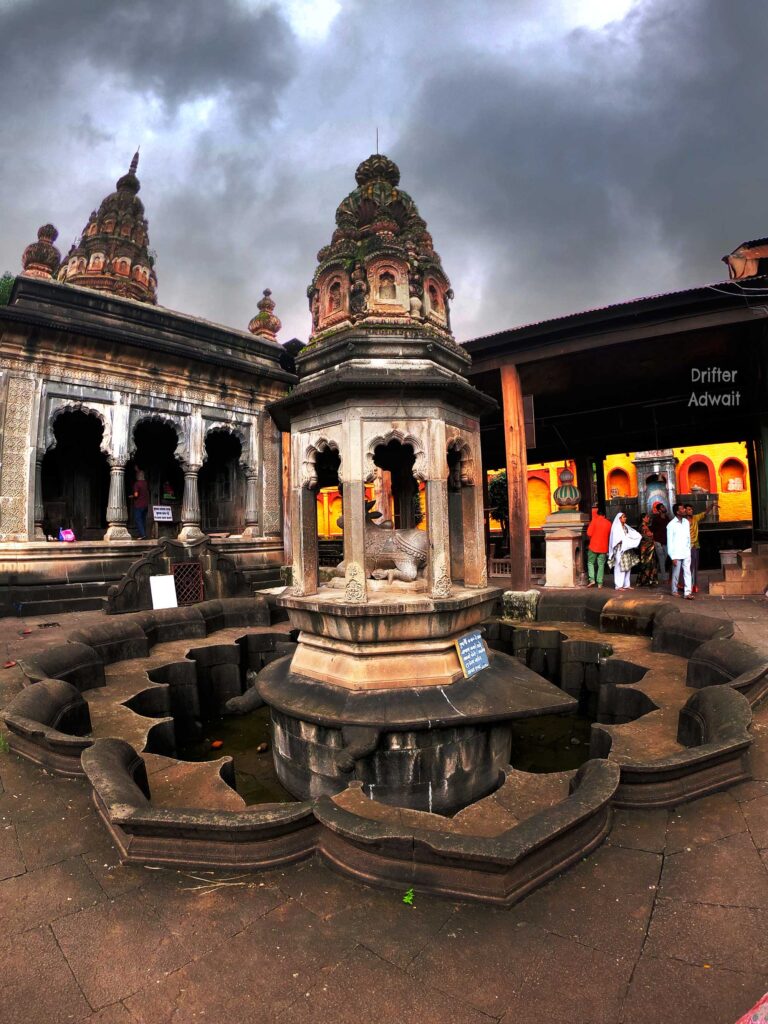 Nandi mandap Siddheshwar Temple Dhom Wai Maharashtra