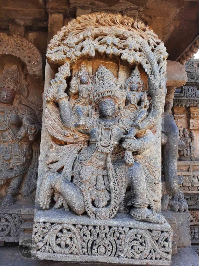 Garuda, Lakshmi Narsimha Temple, Nuggehalli