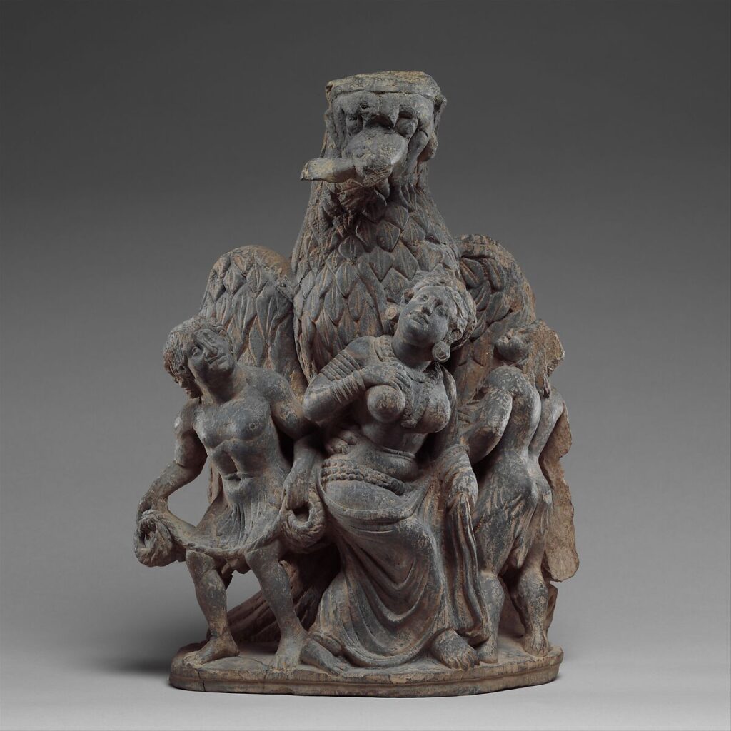Garuda Vanquishing the Naga Clan, Gandhara Period, TheMET