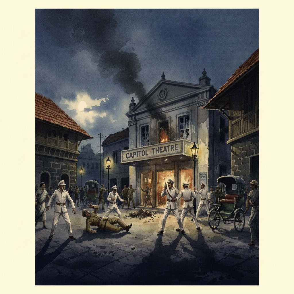 Capitol Theatre Blat, Pune 1942