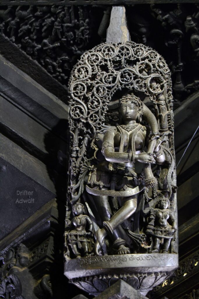 Karpuramanjiri Surasundari, By Dasoja, Chennakeshav Temple, Belur, Karnatak