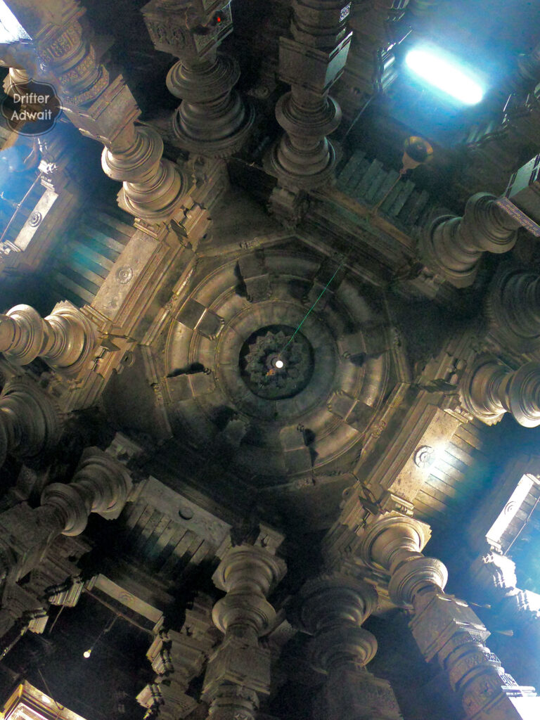 Mandapa Ceiling, Kopeshwar Temple, Khidrapur, Maharashtra