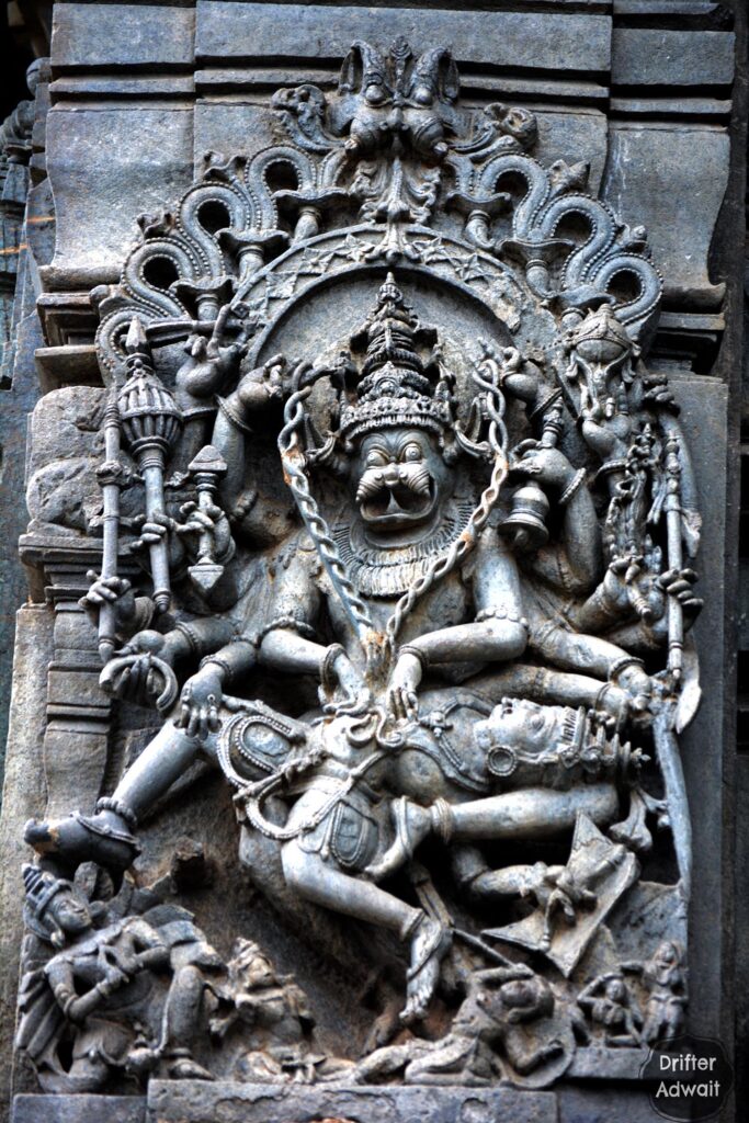 Narsimha at Chennakeshava Temple, Belur, Karnataka