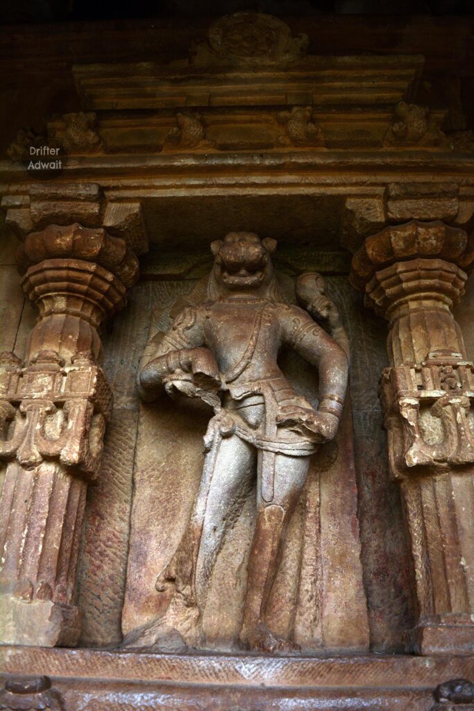 Nrusinha, Durga Temple, Aihole, Karnataka