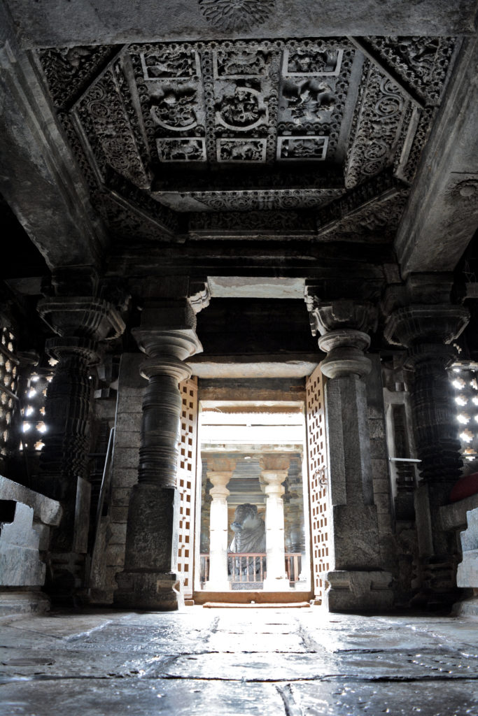 Hoysaleswara Temple, Halebeedu entrance