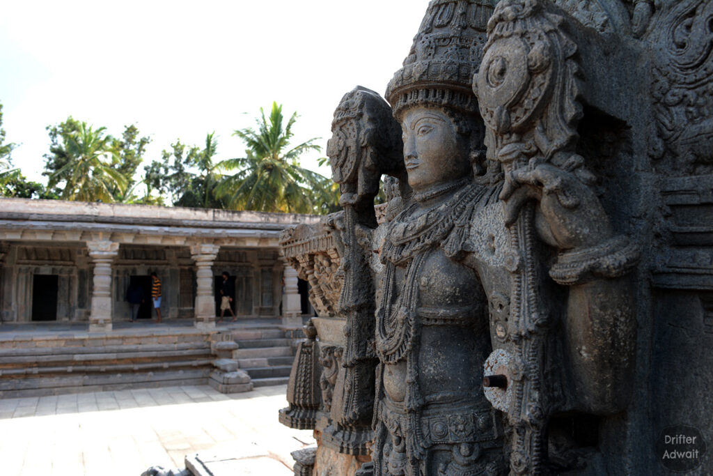 Door Keeper of Chennakeshava Temple, Somnathpur, Mysur, Karnataka