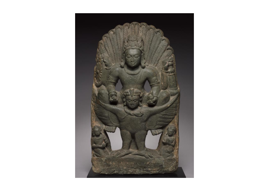 Vishnu Riding on Garuda, 300 AD