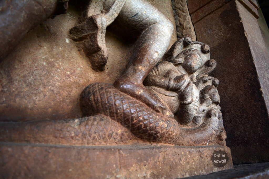 Naga, Durga Temple, Aihole, Karnataka