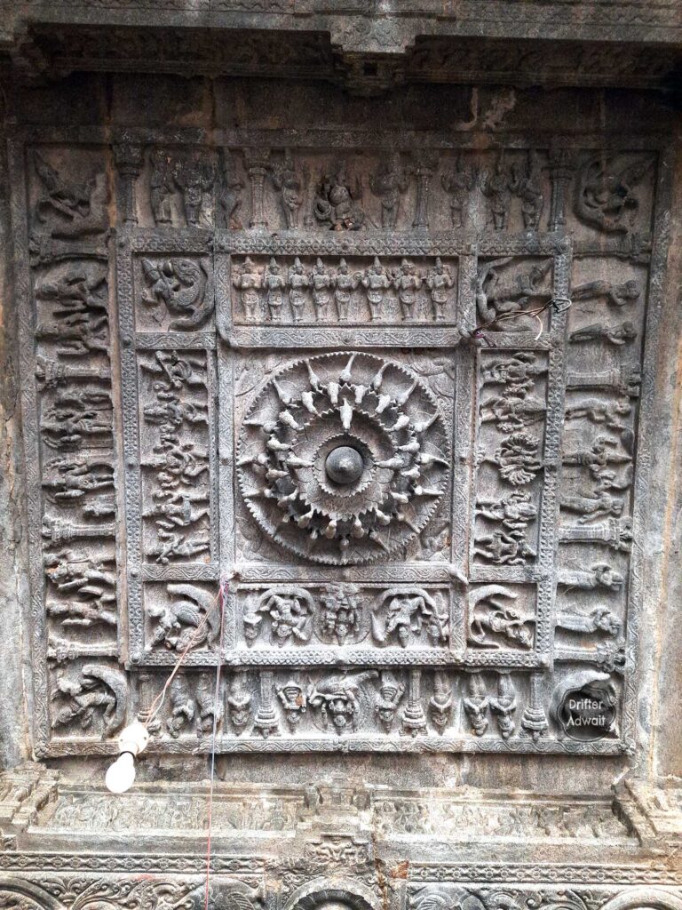 Ceiling of Mandapa, Jalakateswara Temple, Vellore